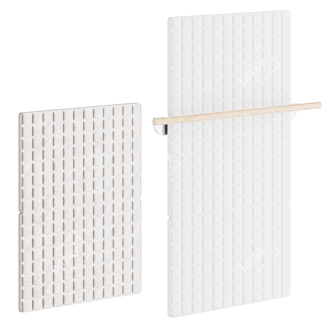 Modern Design Radiator Collection 3D model image 3