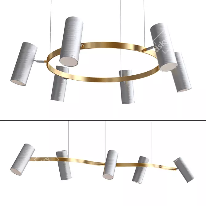  Modern Elegance Lighting Collection 3D model image 1