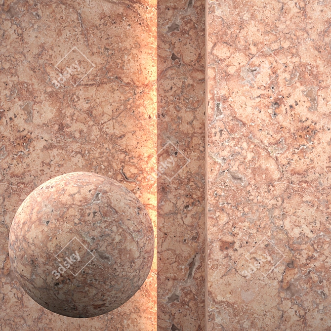 Seamless Stone Texture Pack 3D model image 1