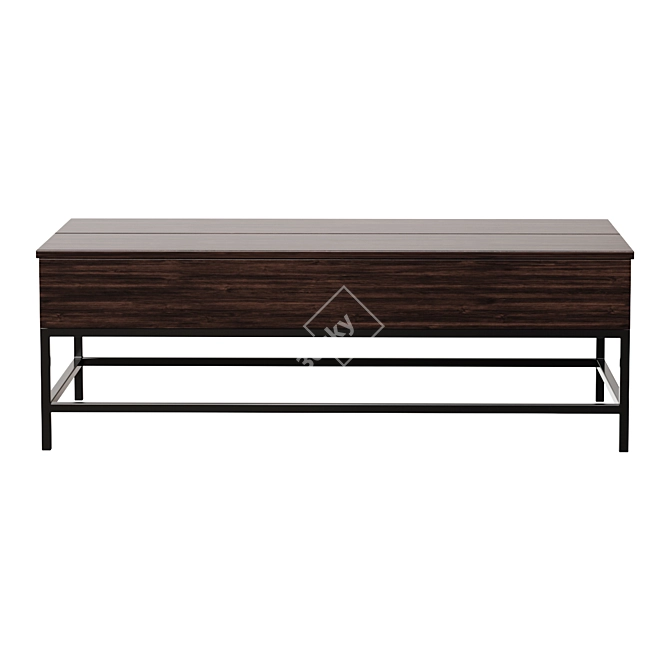 Gina Lift Top Coffee Table 3D model image 1