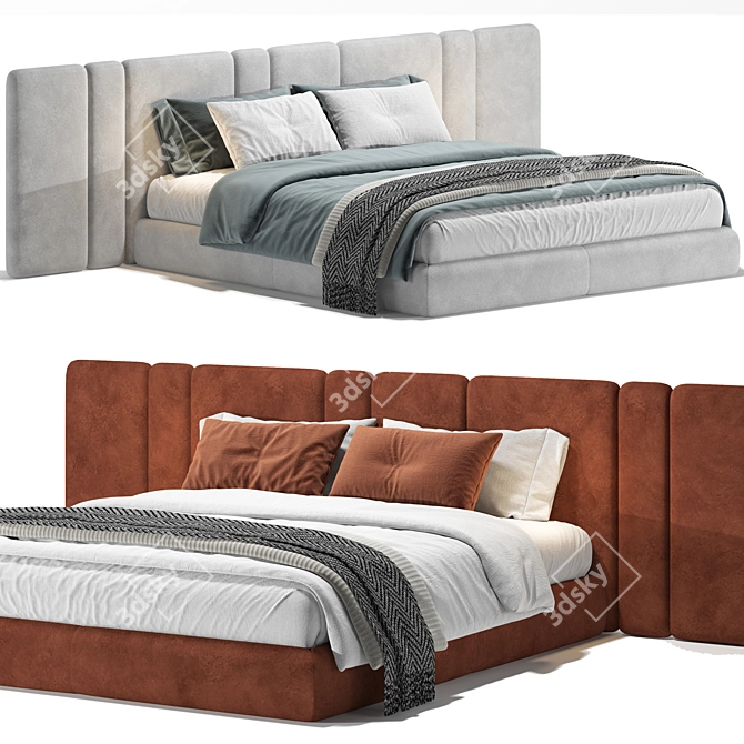 2013 Hollis Bed Highwal Design 3D model image 1