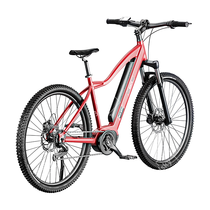 Bionic MX-850/R Electric Bike 3D model image 2