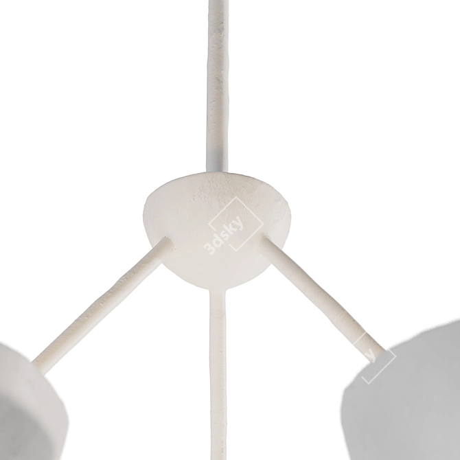 Elegant Florent Chandelier - 36 3D model image 4