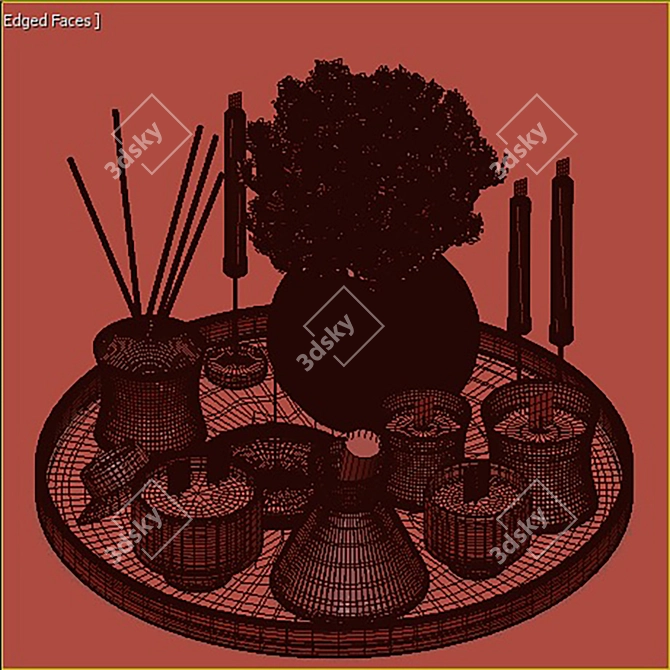 Alchemy Decorative TOM DIXON Set 3D model image 4