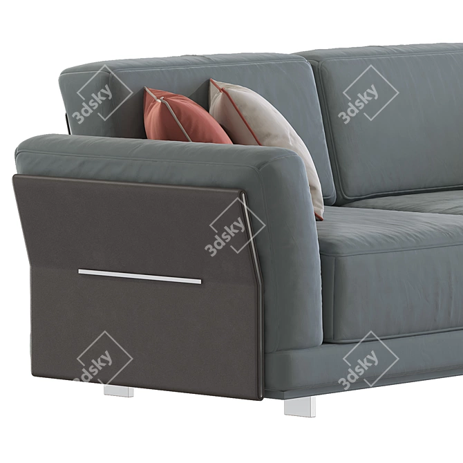 Minimalist Modern Sofa: ANTHEM 30 3D model image 5