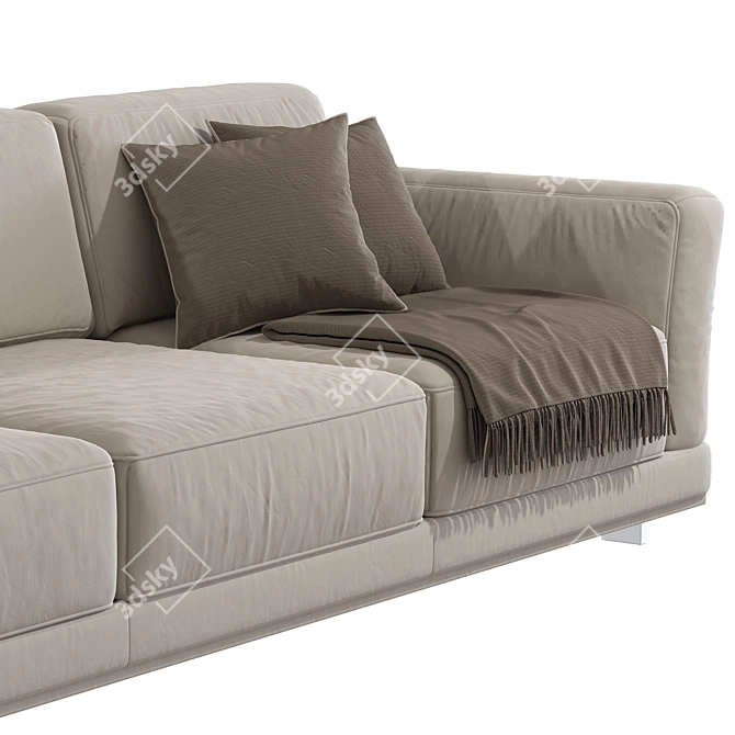 Minimalist Modern Sofa: ANTHEM 30 3D model image 7