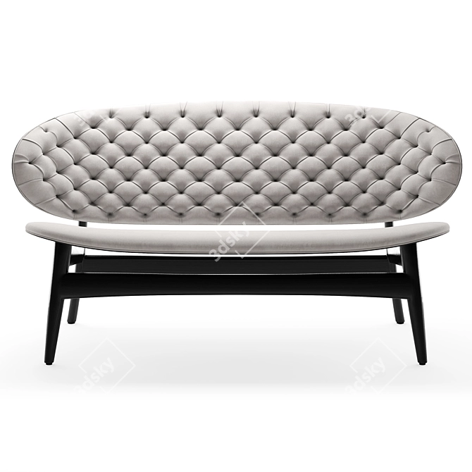 Baxter Dalma Sofa Collection 3D model image 7