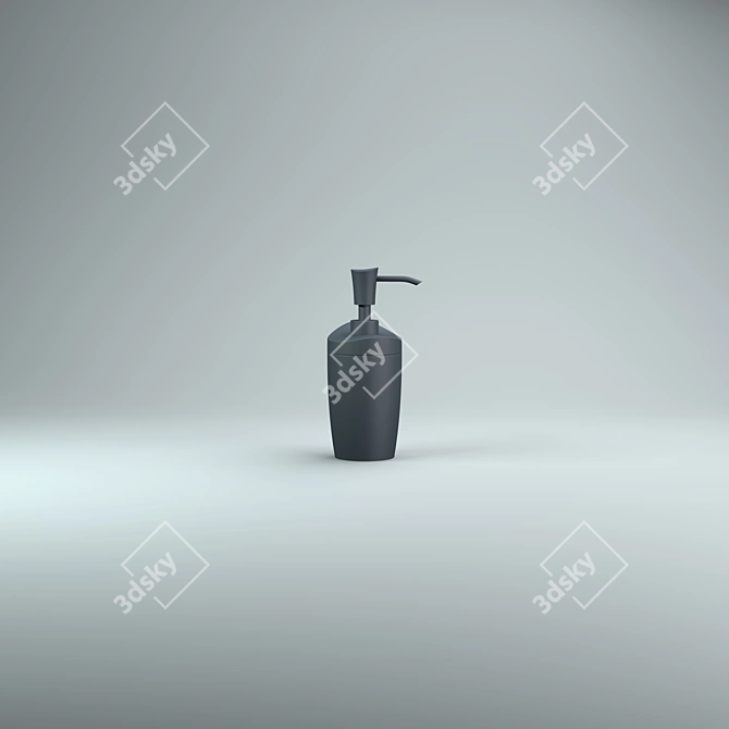 Fragrant Elegance Perfume Bottle 3D model image 2