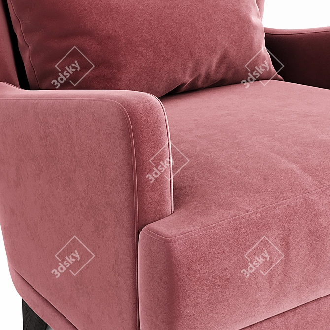 Oxford Armchair Duo, Multicolor Models 3D model image 5