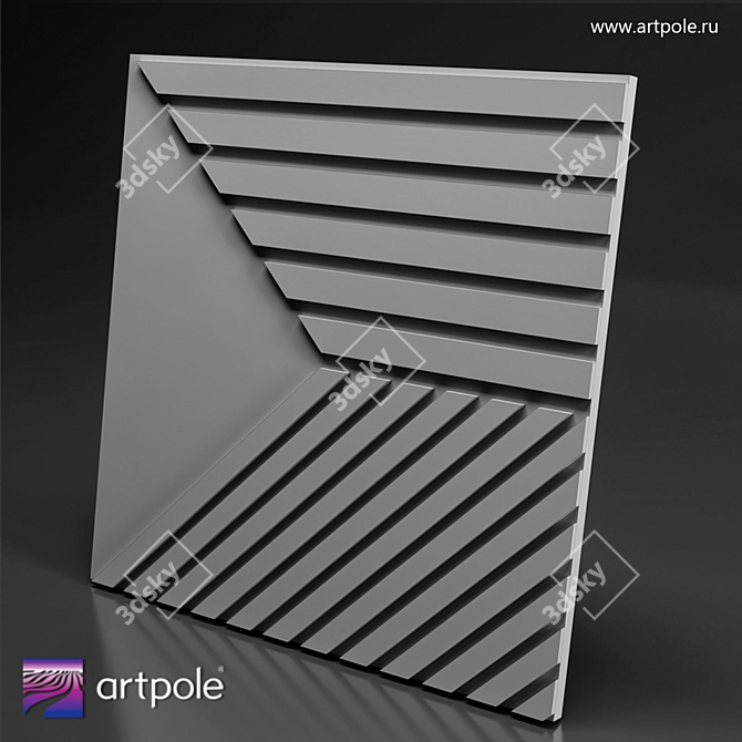  PIFAGOR 3D Panel by ARTPOLE 3D model image 2