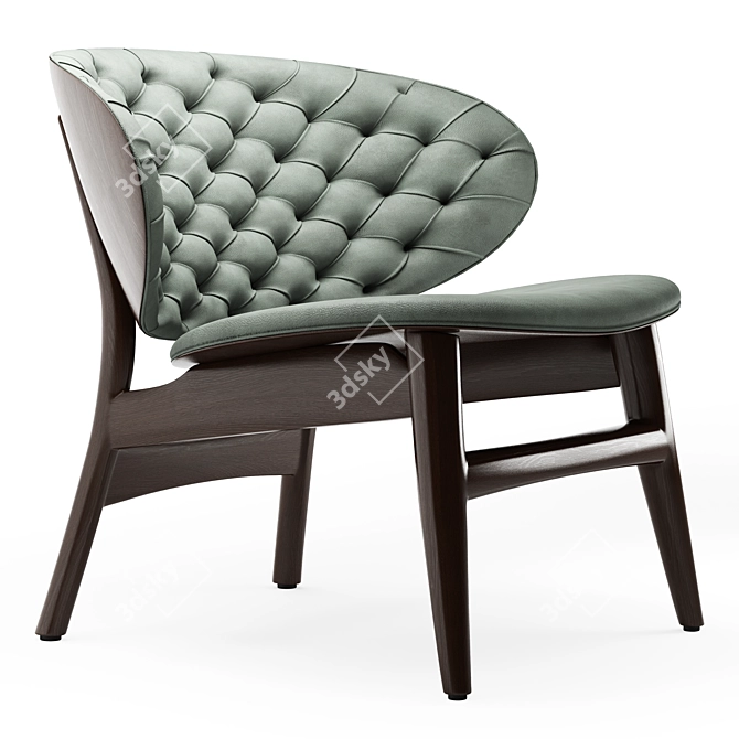 Baxter Dalma Armchair in Materials 3D model image 14