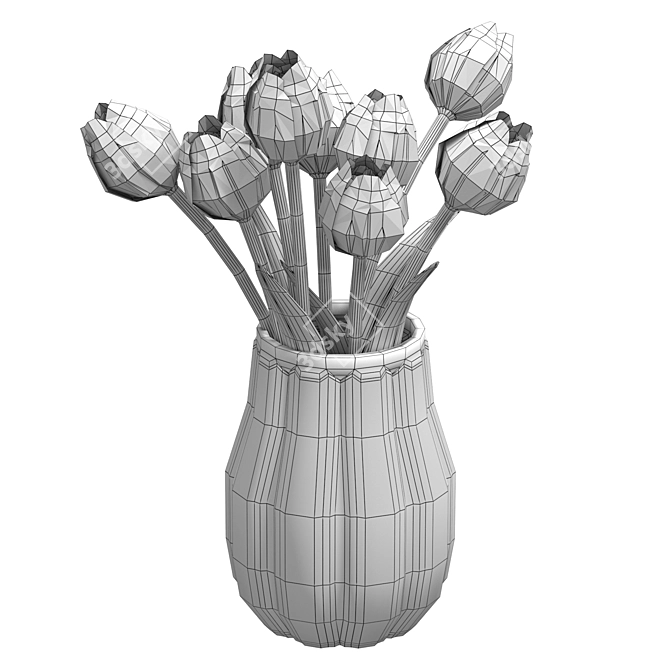 Blooming Blossom Set 1 3D model image 7