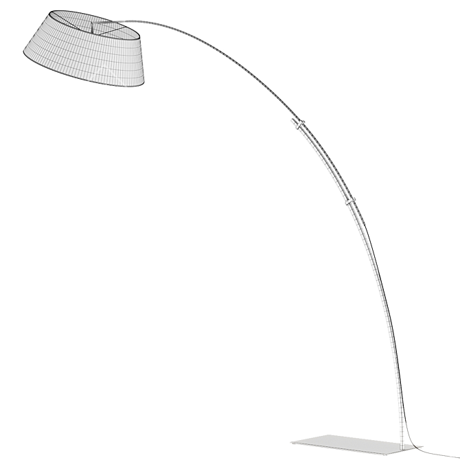 Modular Contemporary Floor Lamp 3D model image 3