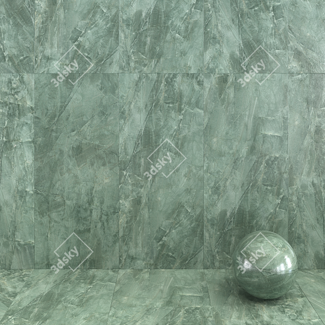 Carrara Marble Tiles Collection 3D model image 6