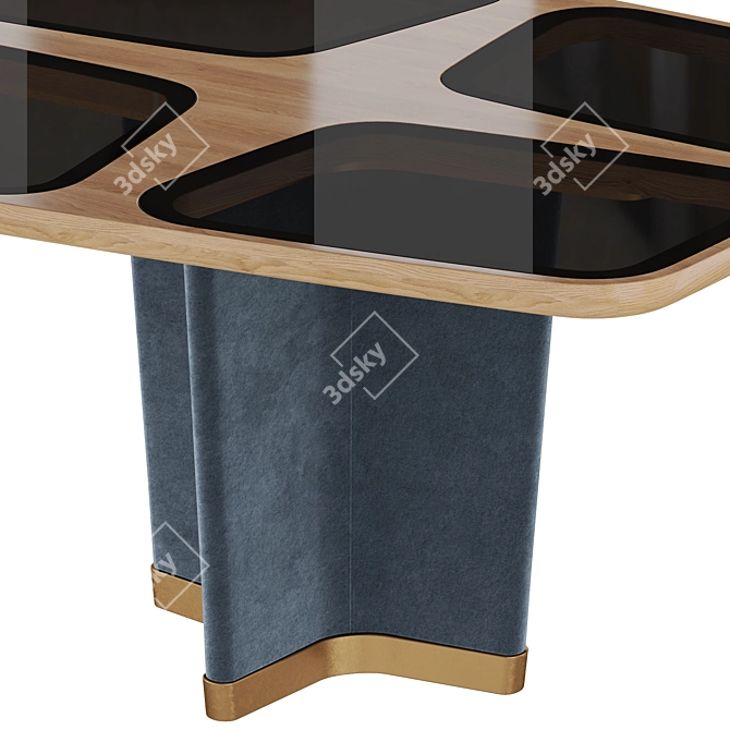 Luxury Giorgetti Bigwig Designer Table 3D model image 4