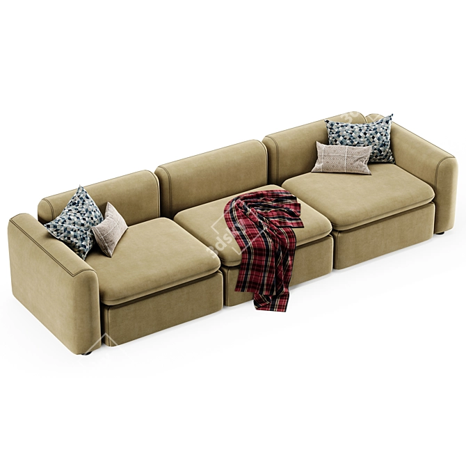 Botero Sofa: Casamilano 2015 Edition 3D model image 2