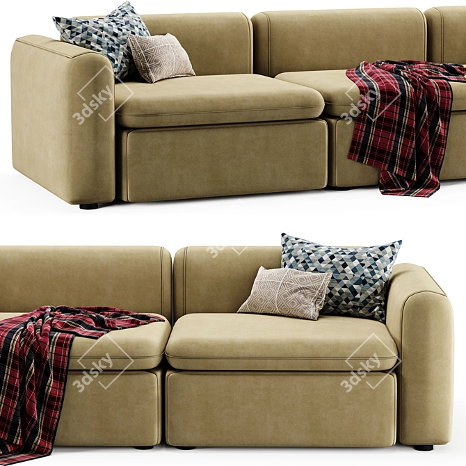 Botero Sofa: Casamilano 2015 Edition 3D model image 3