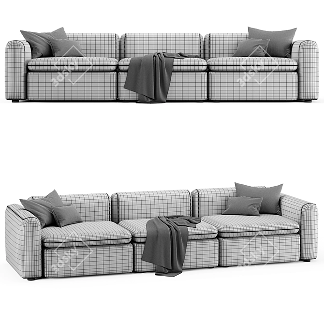 Botero Sofa: Casamilano 2015 Edition 3D model image 4