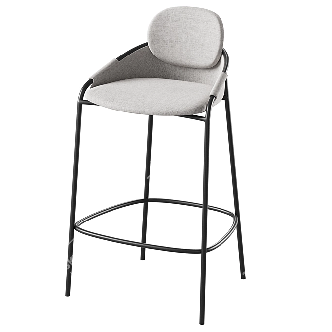 Modern Cosmo Claudio Bar Stool 3D model image 3