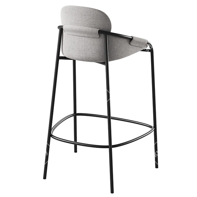 Modern Cosmo Claudio Bar Stool 3D model image 5