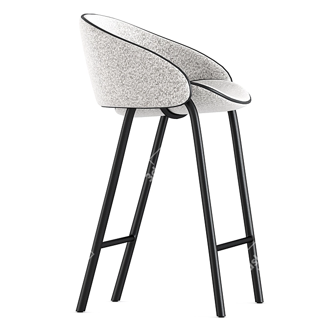  Wendelbo Folium Bar Stools 3D model image 3