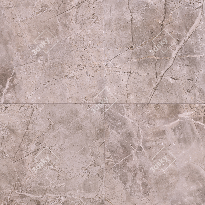 Infinite Marble Tiles Collection 3D model image 2