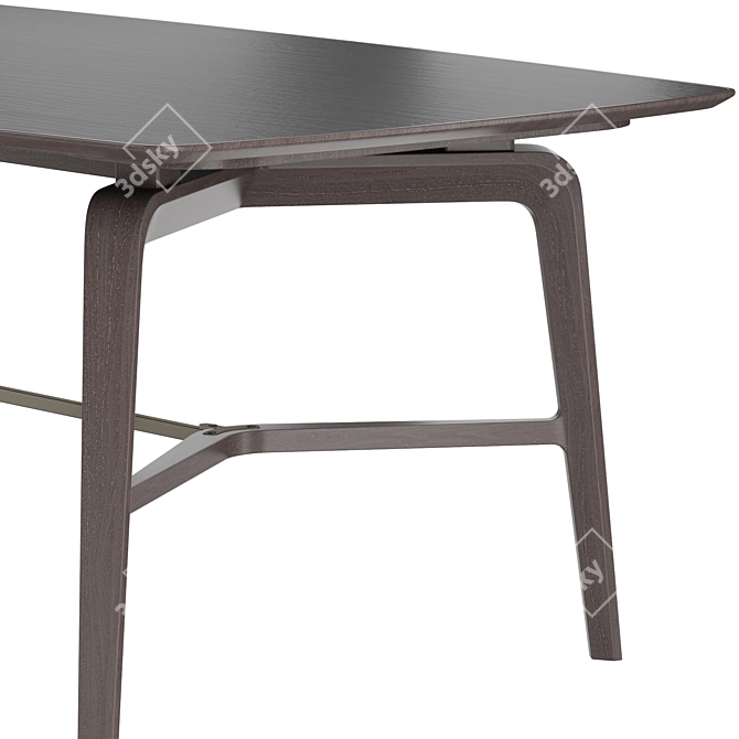 Modern Giorgetti Blade Desk Table 3D model image 4