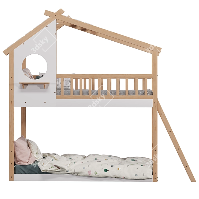 Viv Rae Cronk Bunk Bed 3D model image 3