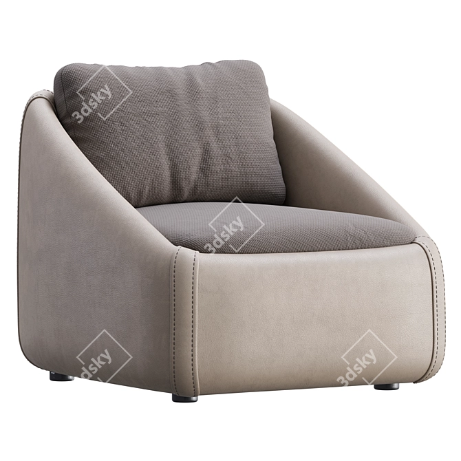 Modern BEND_Ditre_Italia Furniture Algorythm 3D model image 1