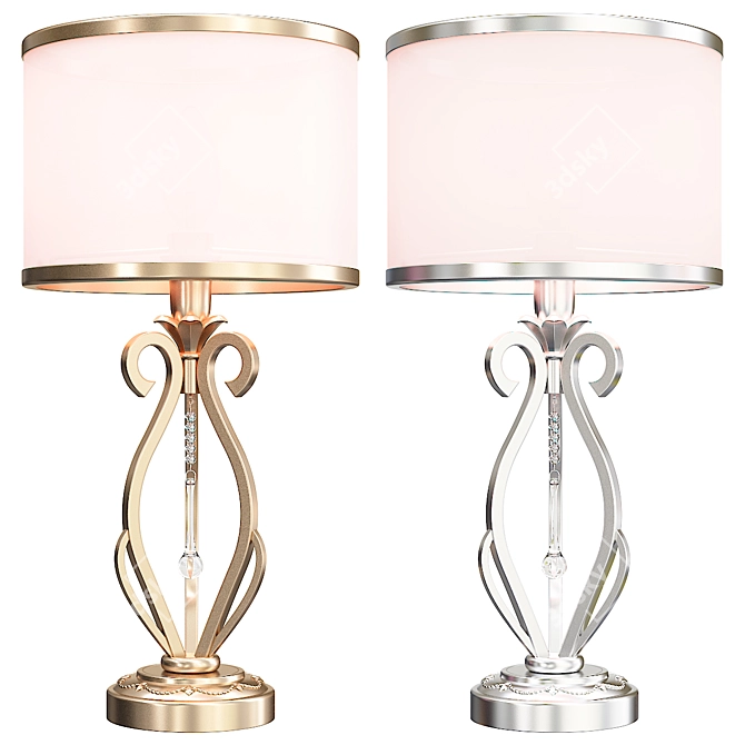 Maytoni H235-TL-01-G Fiore Table Lamp 3D model image 1