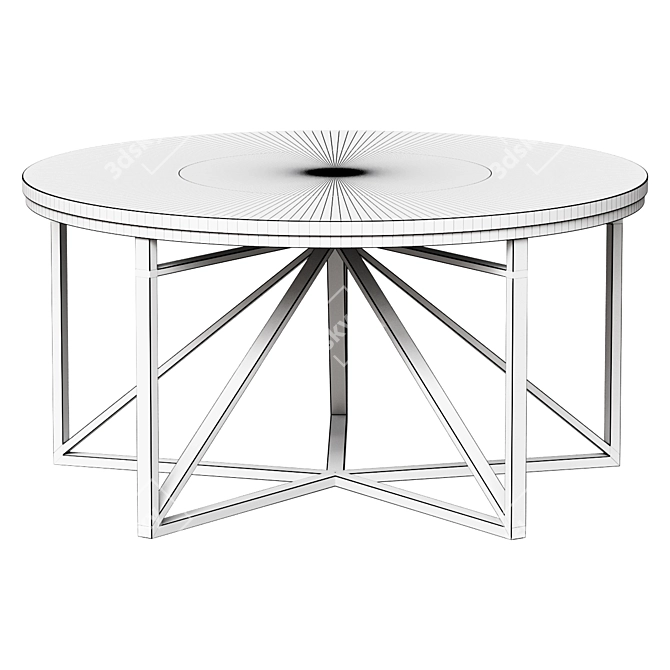 Mid-Century Coffee Table Madison 3D model image 2