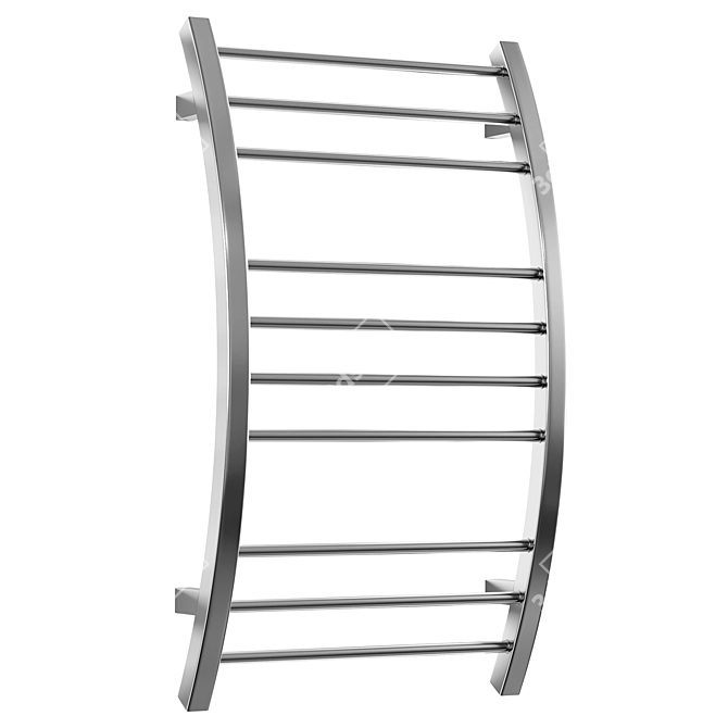 Water Heated Towel Rack 3D model image 1