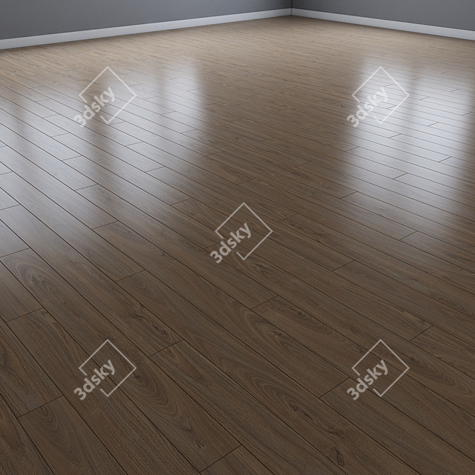 Russian Floor Style Tile 3D model image 1