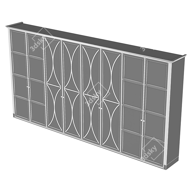 Corona Wardrobe_22 Modular Design 3D model image 4