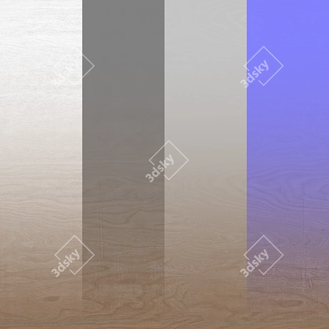 Seamless Wood Texture Bundle 3D model image 2