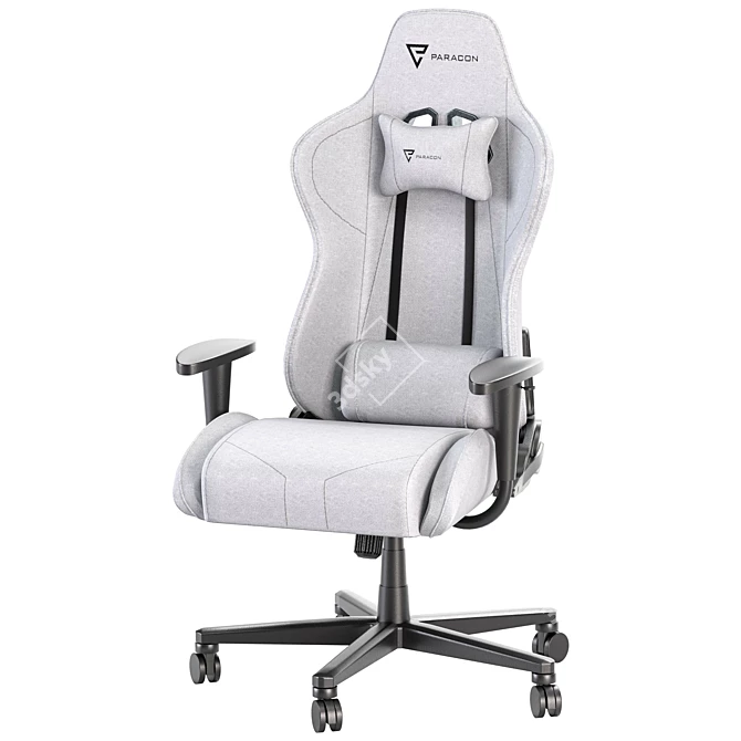 DREAM COMFORT: Gaming Chair 3D model image 4