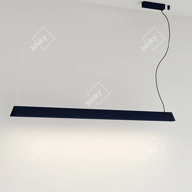 GIANOTTO Blue Pendant Lamp 3D model image 4