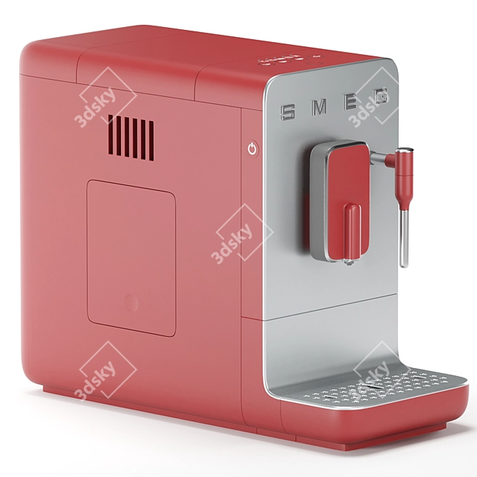 Sleek Coffee Machine Render Files 3D model image 4