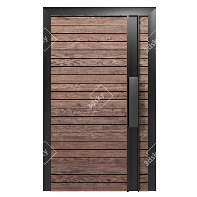 Diverse Entrance Collection with Handles 3D model image 4