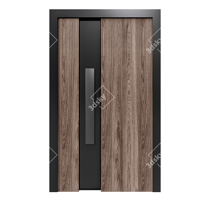 Diverse Entrance Collection with Handles 3D model image 6