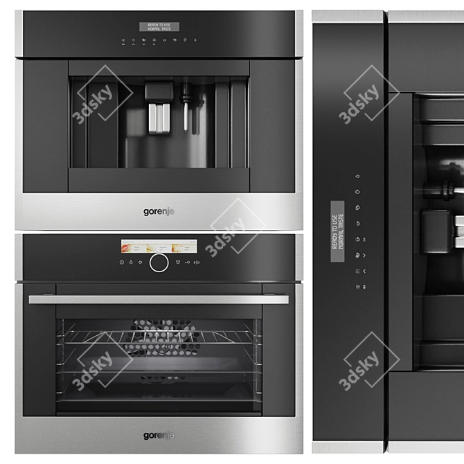  Modern Gorenje Kitchen Appliances Collection 3D model image 2