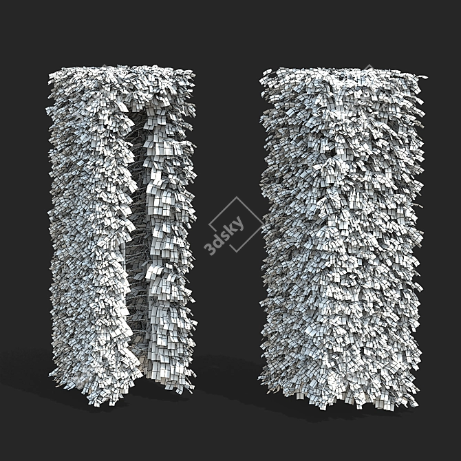 Live Beech Hedge Pack | 3D Models 3D model image 5