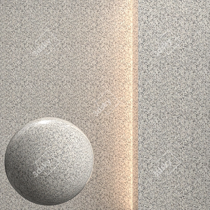 Roughness Seamless Stone Texture 3D model image 1