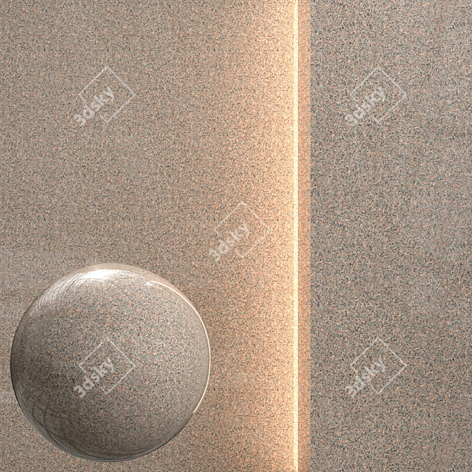 Seamless Stone Texture Design 3D model image 1