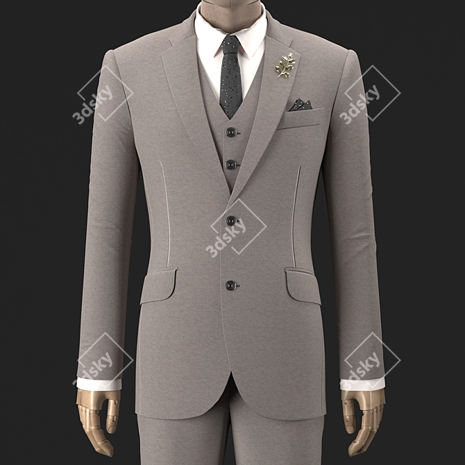 Corona 3ds Max Mannequin Set 3D model image 3