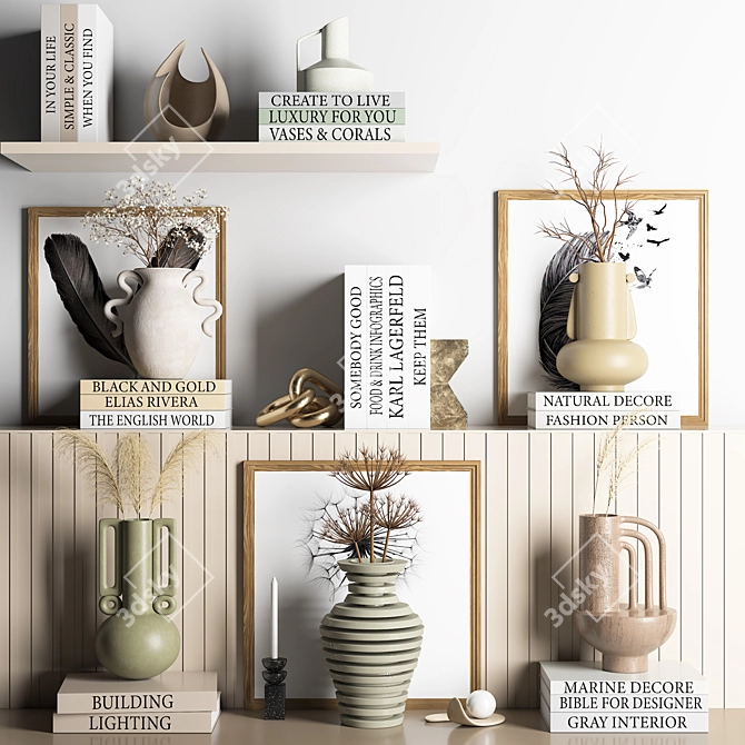 Decor Set 2015 Models Bundle 3D model image 1