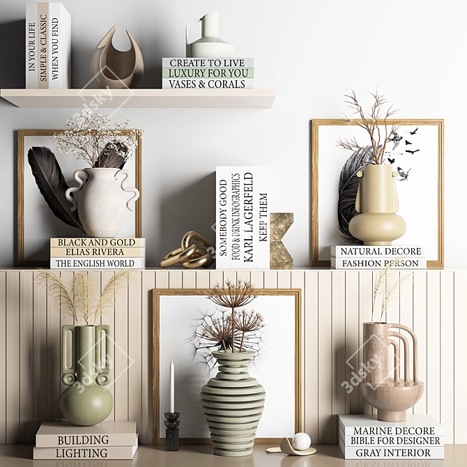 Decor Set 2015 Models Bundle 3D model image 3