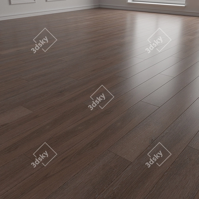 Engineered Wood Flooring Bundle 3D model image 2