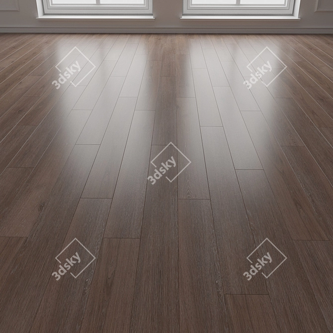 Engineered Wood Flooring Bundle 3D model image 3