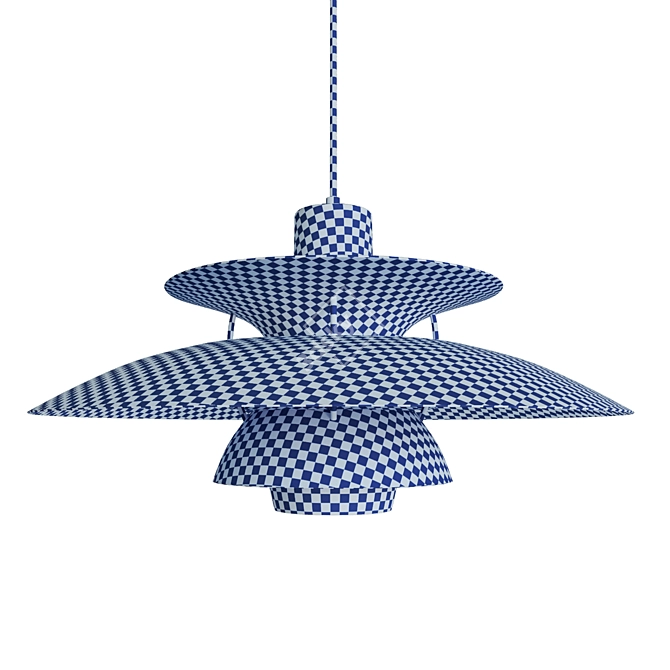 Customizable Louis Poulsen PH5 Pendant Lamp 3D model image 5